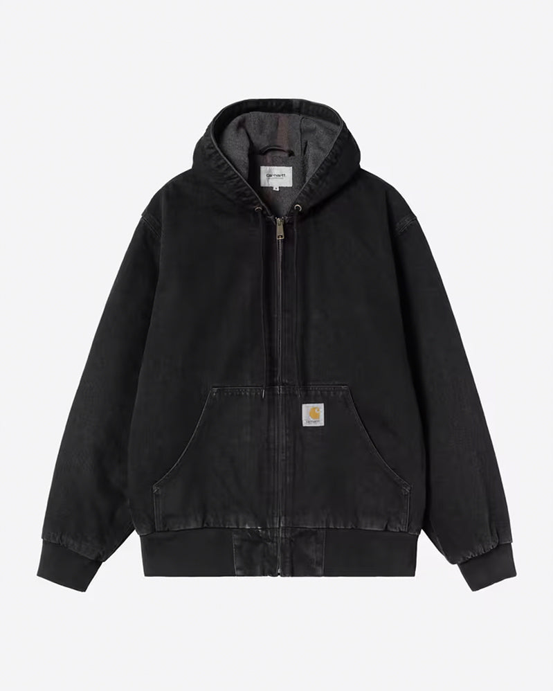 Carhartt WIP Jacket - OG Active - Black Stone Washed