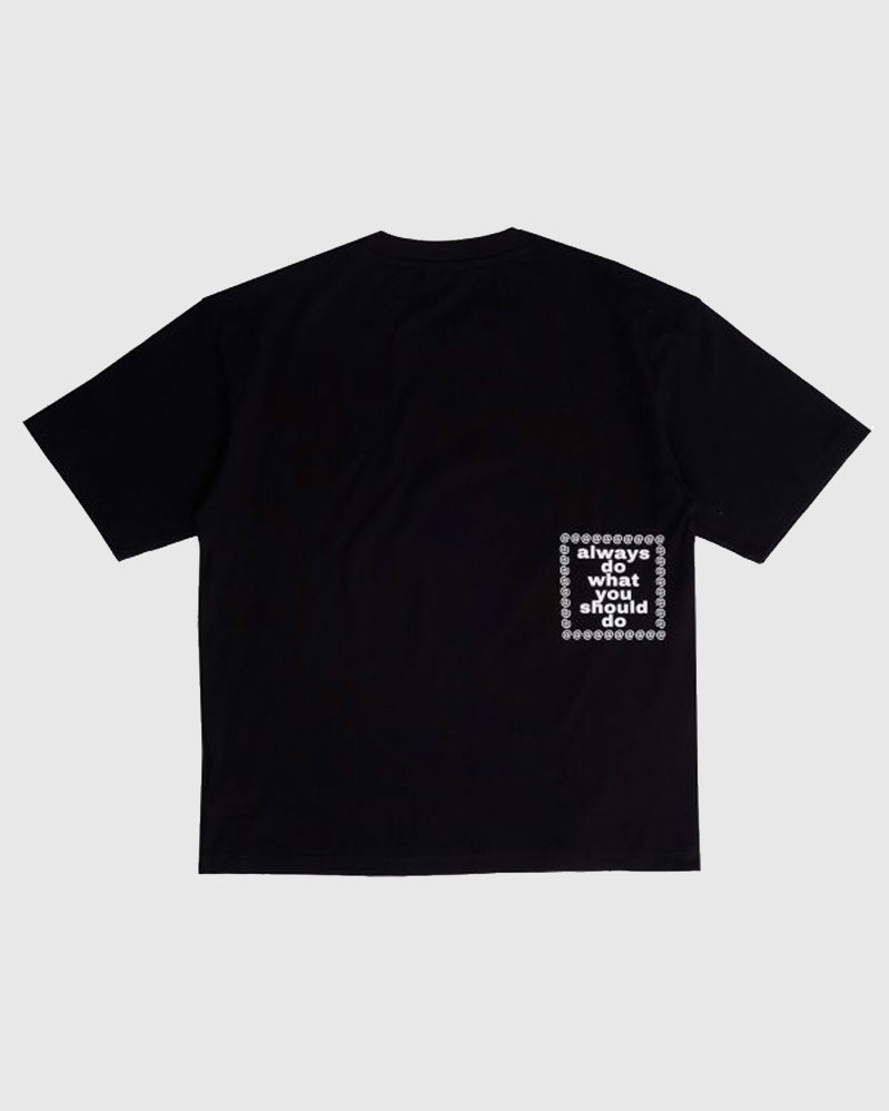 Always Tee - Sketchy Sun - Black