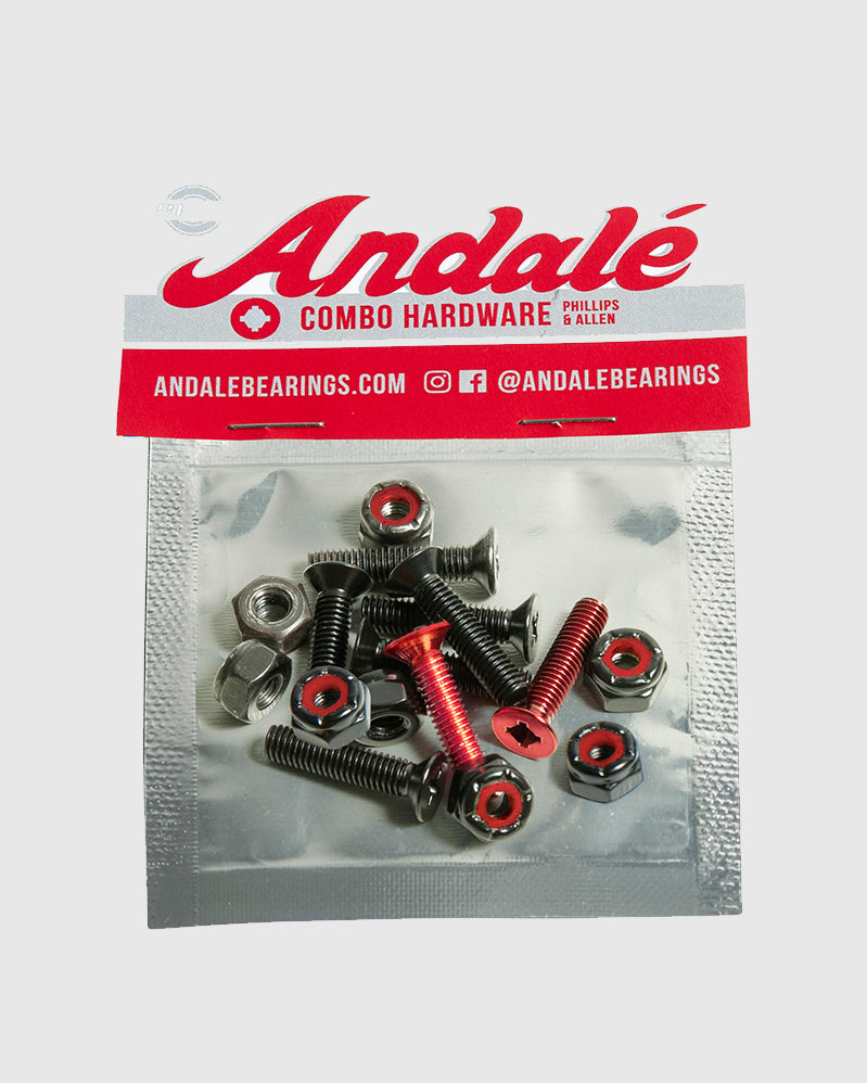 Andale Visserie - Combo Phillips Allen - Black/Red