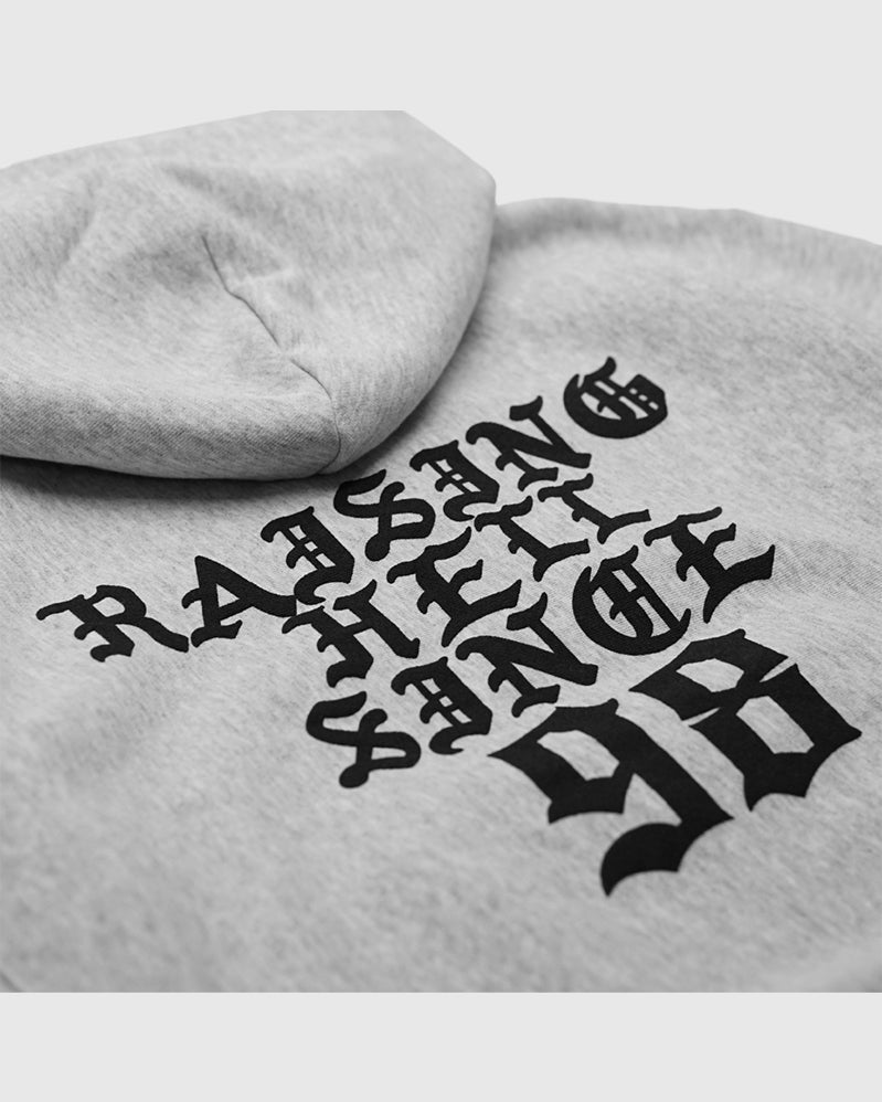 Wallstreet x Champion Hoodie Goth - Ash Grey