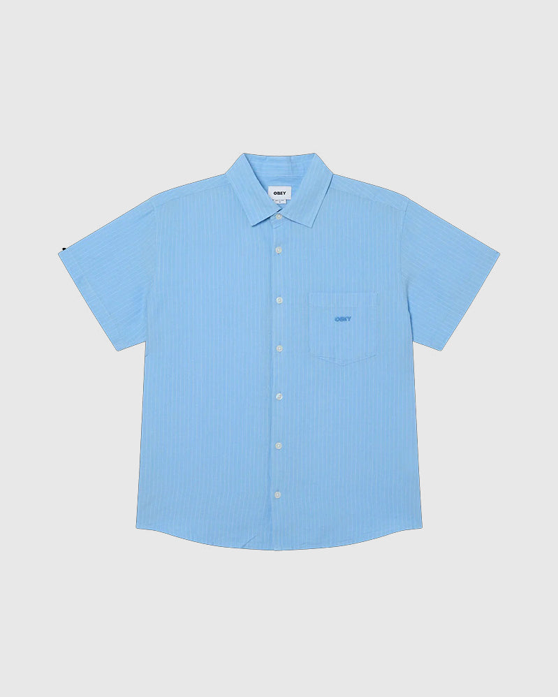 Obey Chemise - Barry - Sky Blue