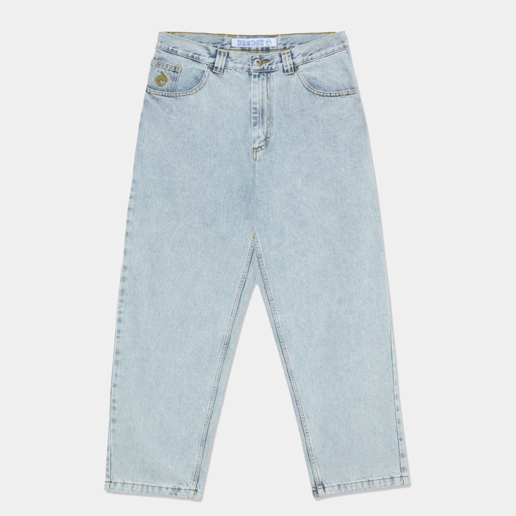 polar pant big boy light blue