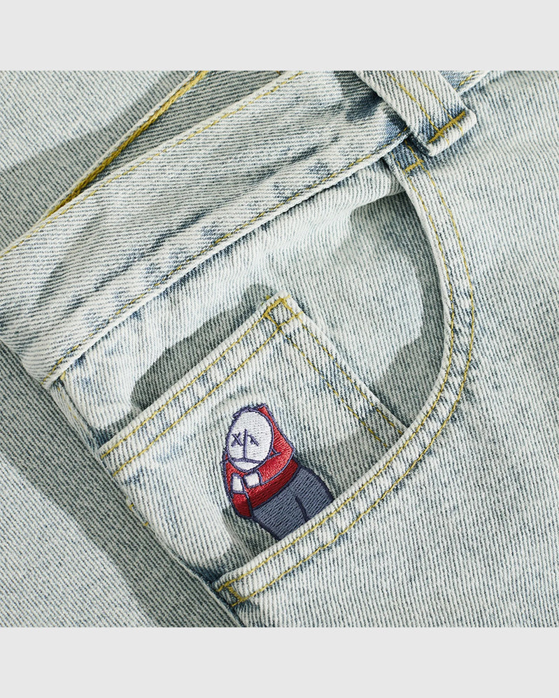 Polar pants - Big Boy OG Logo - Light Blue