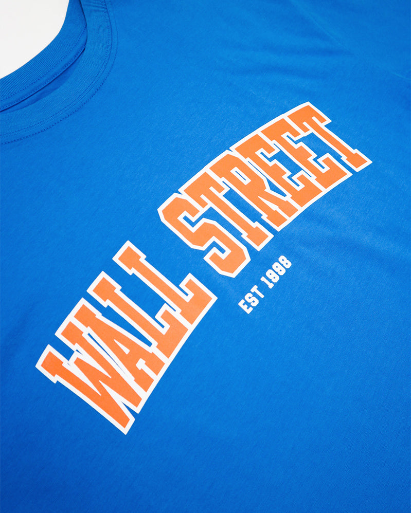 Wallstreet Tee - University - Blue