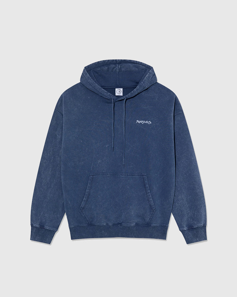 Polar Hoodie - Acid Frank Surf Logo - Blue