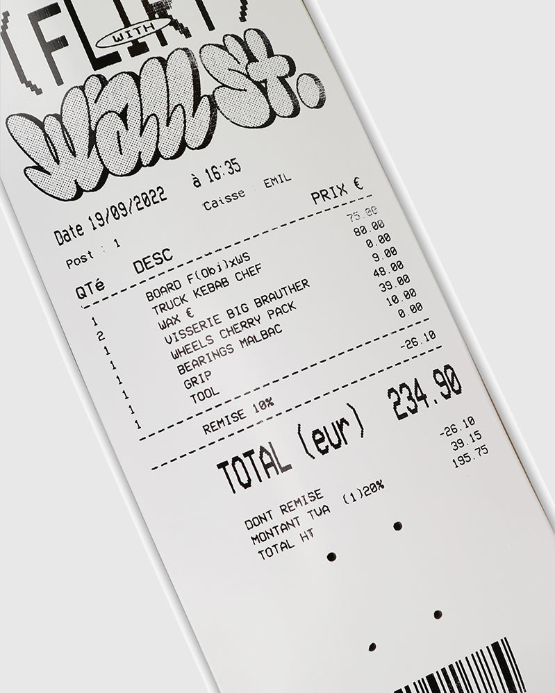 Wallstreet Board - Flirt Receipt