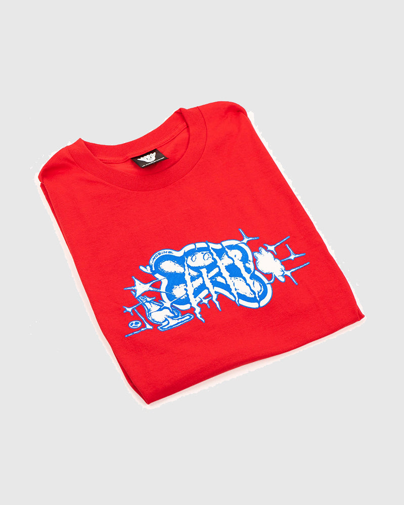 Limosine Tee - Bonesaw - Red