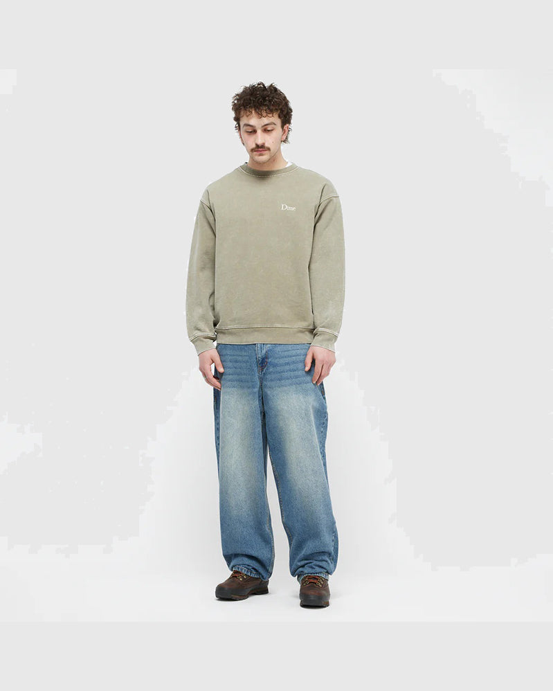 Dime Pant - Baggy Denim - Sandblasted Indigo