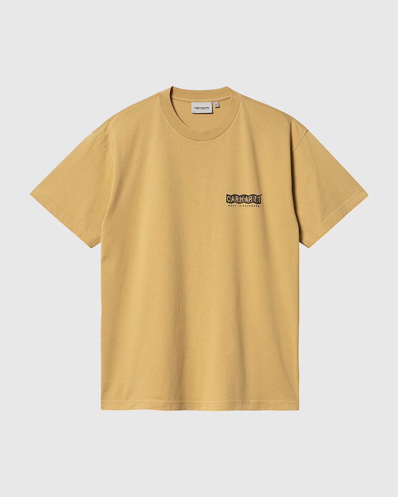 Carhartt WIP Tee - Stamp - Bourbon