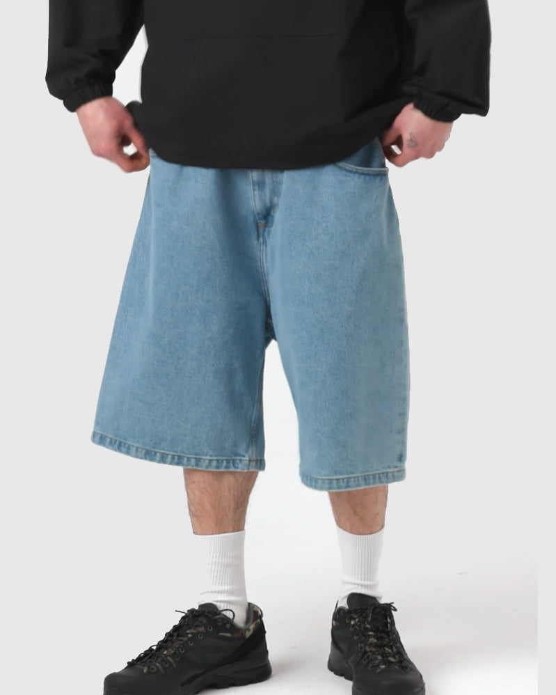Carhartt WIP Short - Brandon - Blue stone bleached