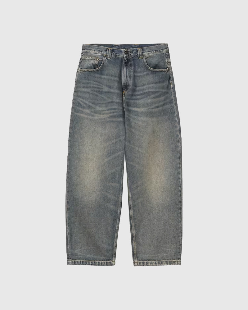 Carhartt WIP Pant - Brandon - Blue Heavy Worn Bleached