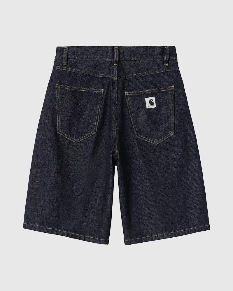 Carhartt WIP Women Short - Brandon - Blue Rinsed