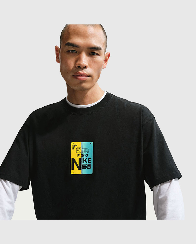 Nike SB Tee - Bus Pass - Black
