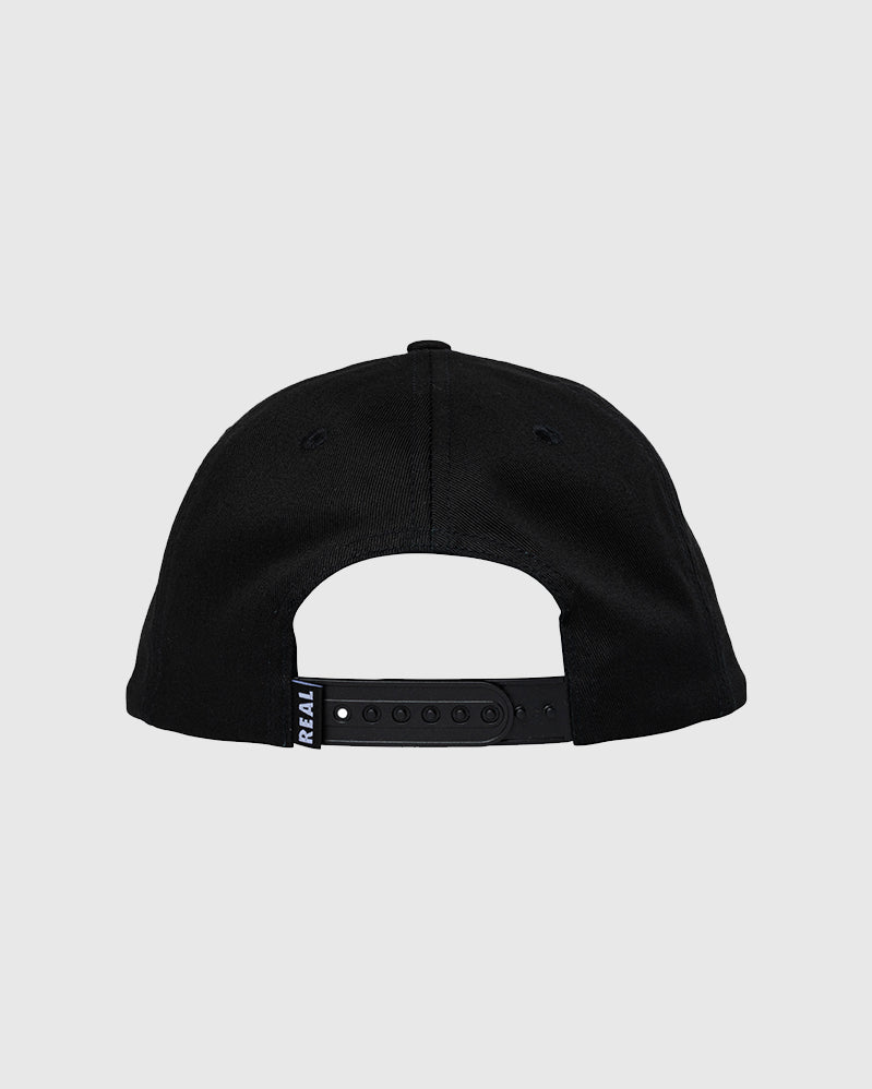 Real Casquette - Oval - Black