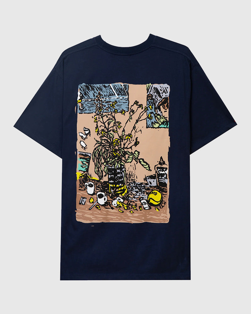 Tired Tee - Cat Nap - Navy