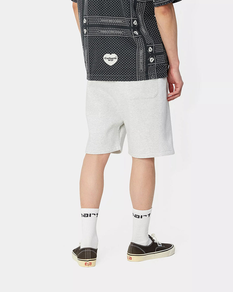 Carhartt WIP Short - Chase - Ash Heather / Gold