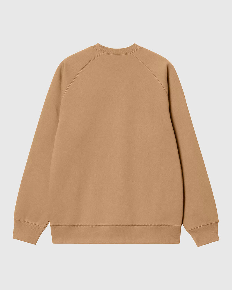 Carhartt WIP Crew - Chase - Peanut / Gold