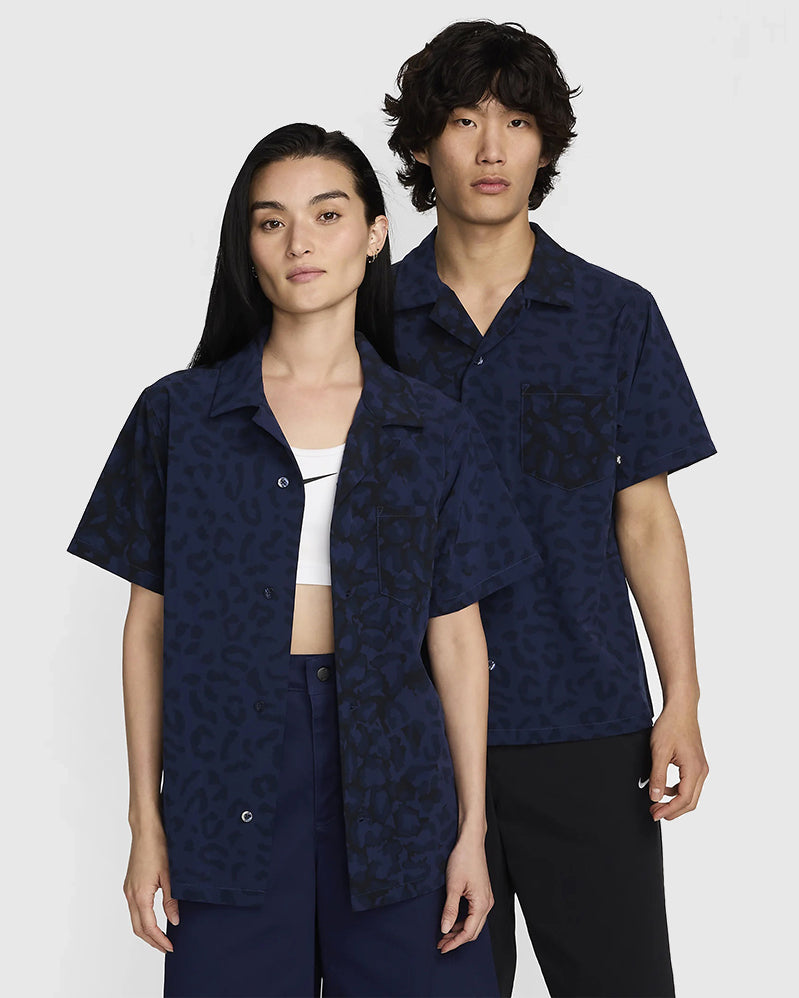 Nike SB Chemise - Browler Print - Midnight Navy