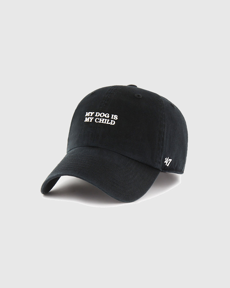 47 Cap - Icon Slogan Base Runner - Black