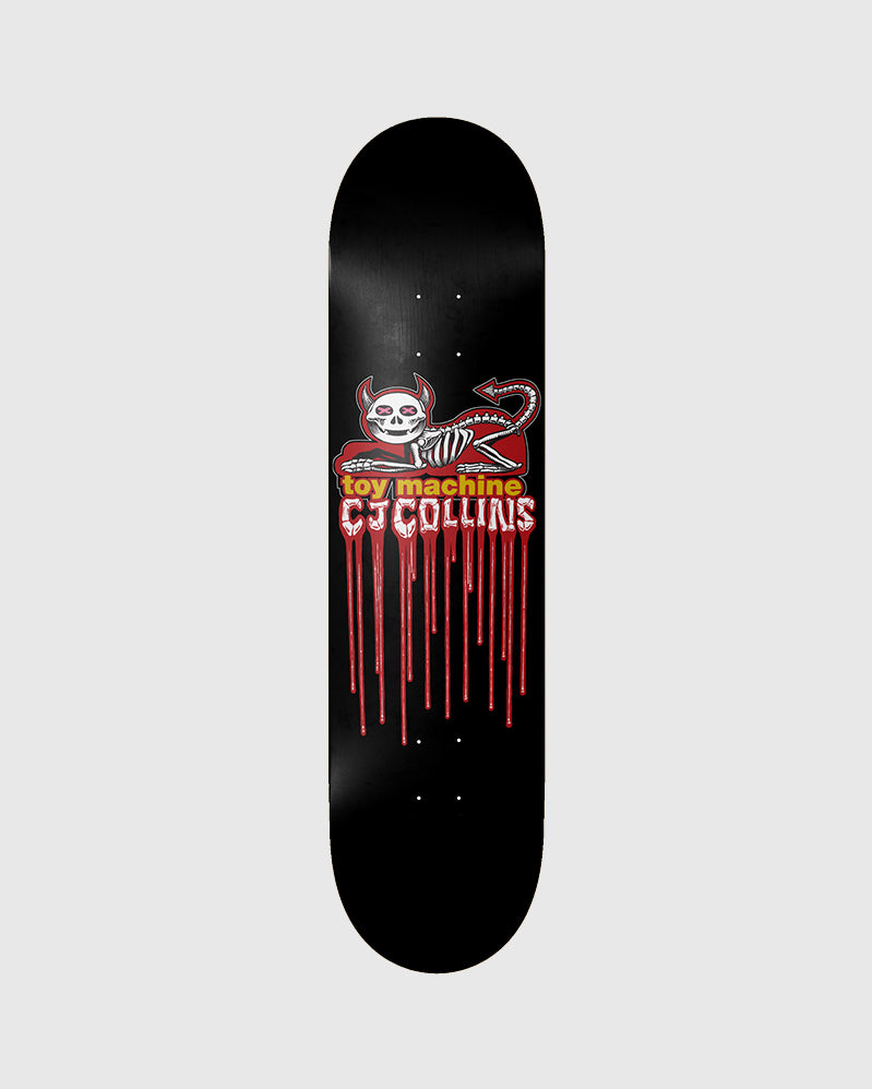 Toy Machine Board - Devil Cat Skeleton - 8.25"