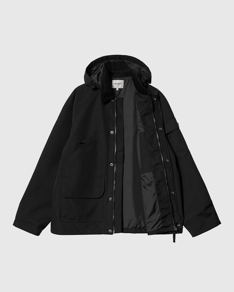 Carhartt WIP Jacket - Clarton - Black / Black