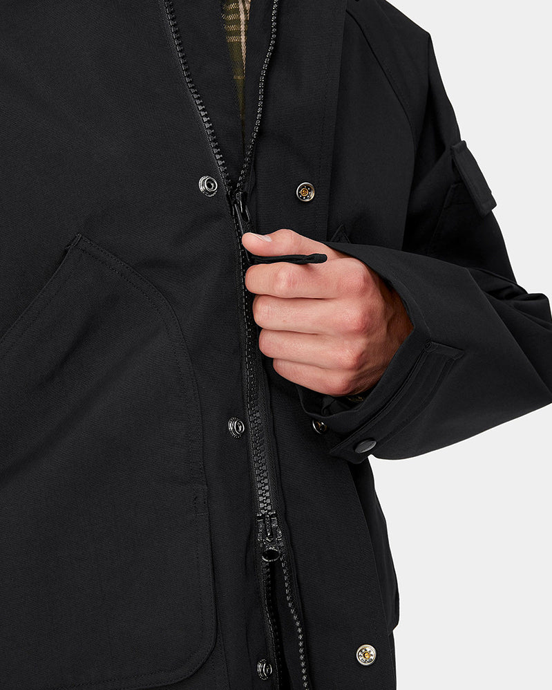 Carhartt WIP Jacket - Clarton - Black / Black