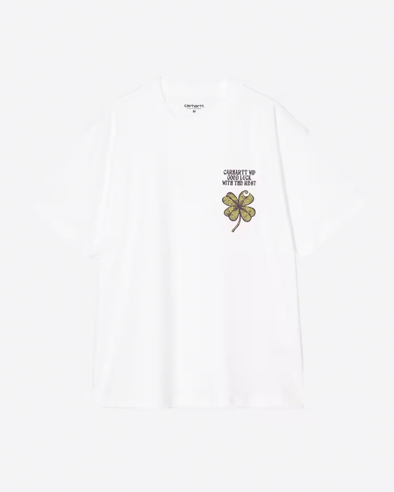 Carhartt WIP Tee - Clover - White