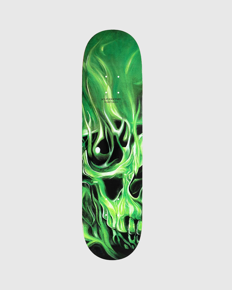 Sci-Fi Board - Corey Glick Skulls - 8.25"