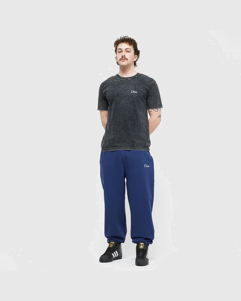 Dime Tee - Small Logo - Faded Black