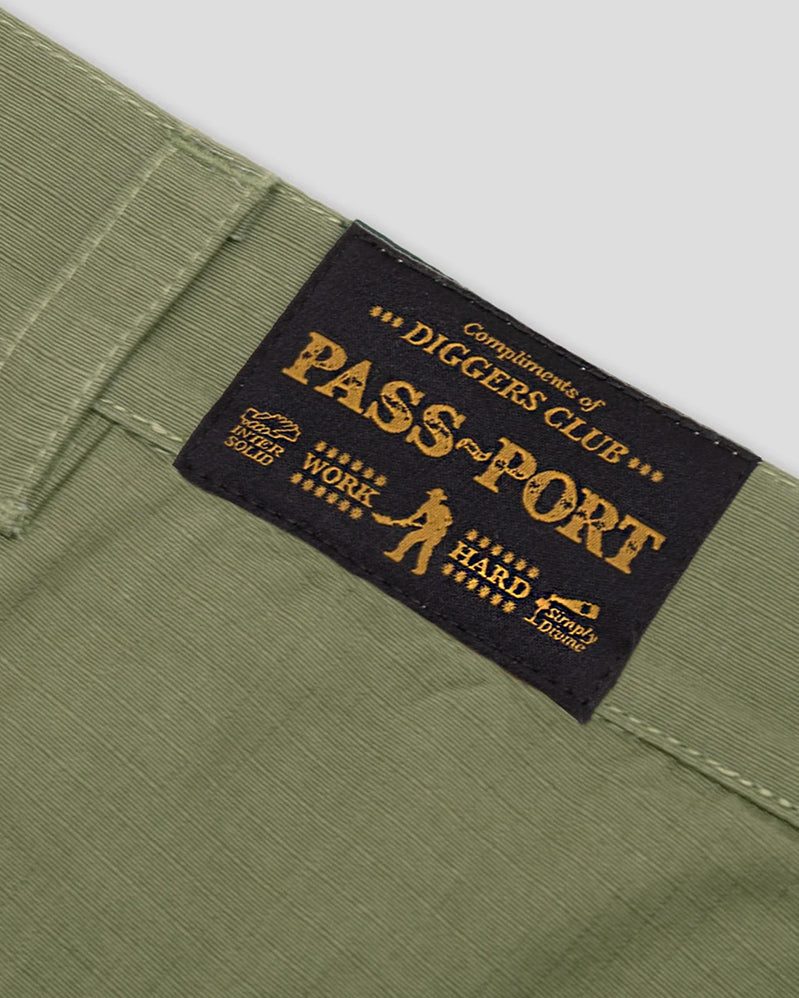 Passport Short - Ripstop Double Knee - Moss