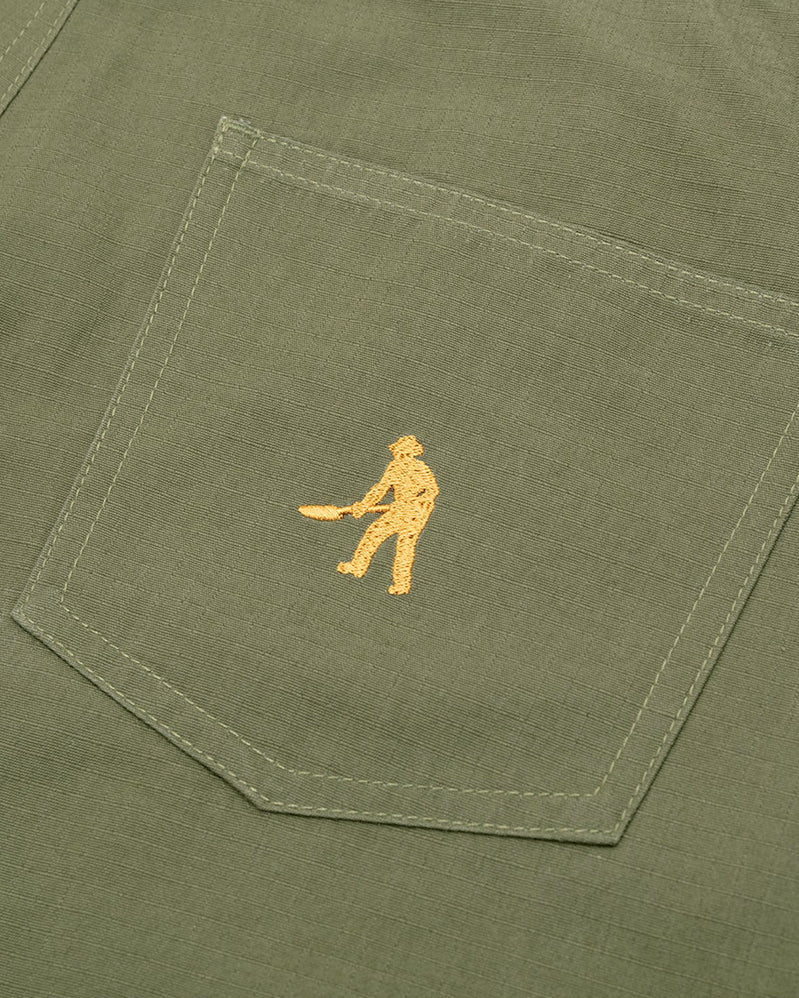 Passport Short - Ripstop Double Knee - Moss