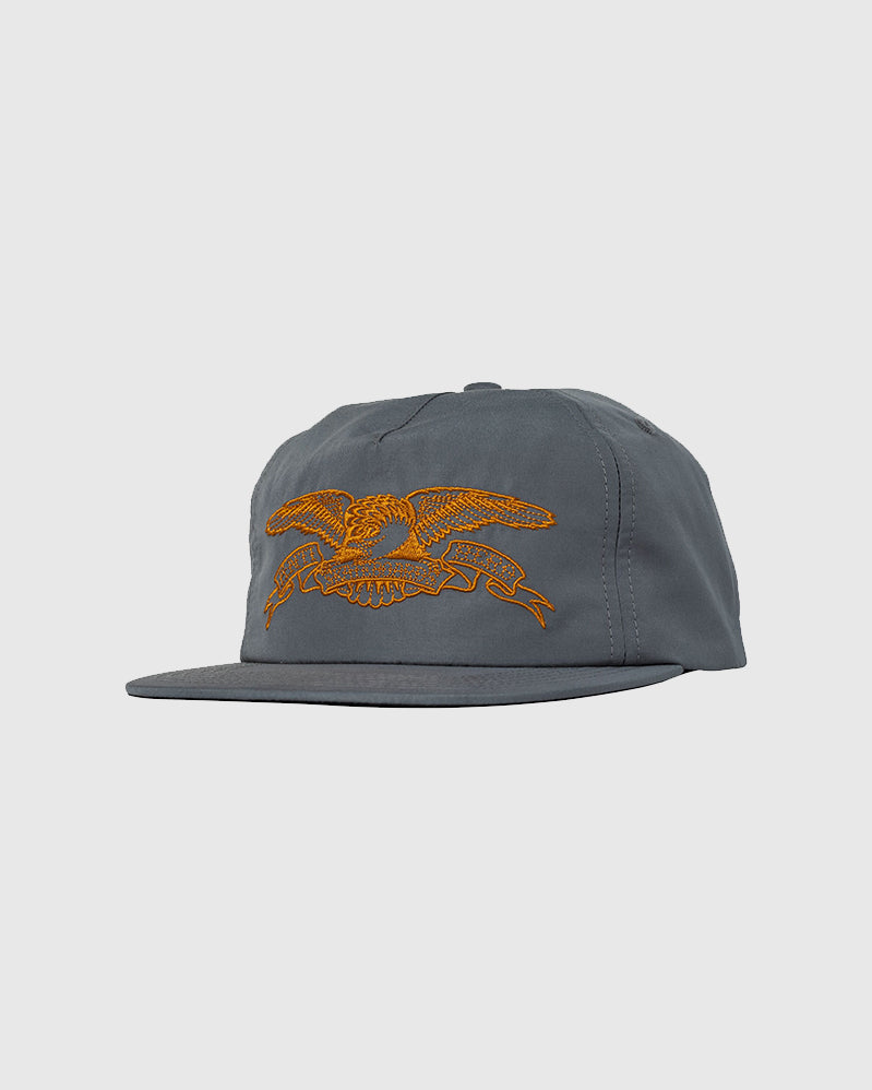 Antihero Cap - Basic Eagle - Charcoal/Orange