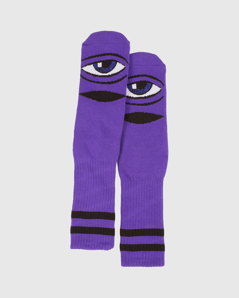 Toy Machine Chaussettes - Sect Eye - Purple