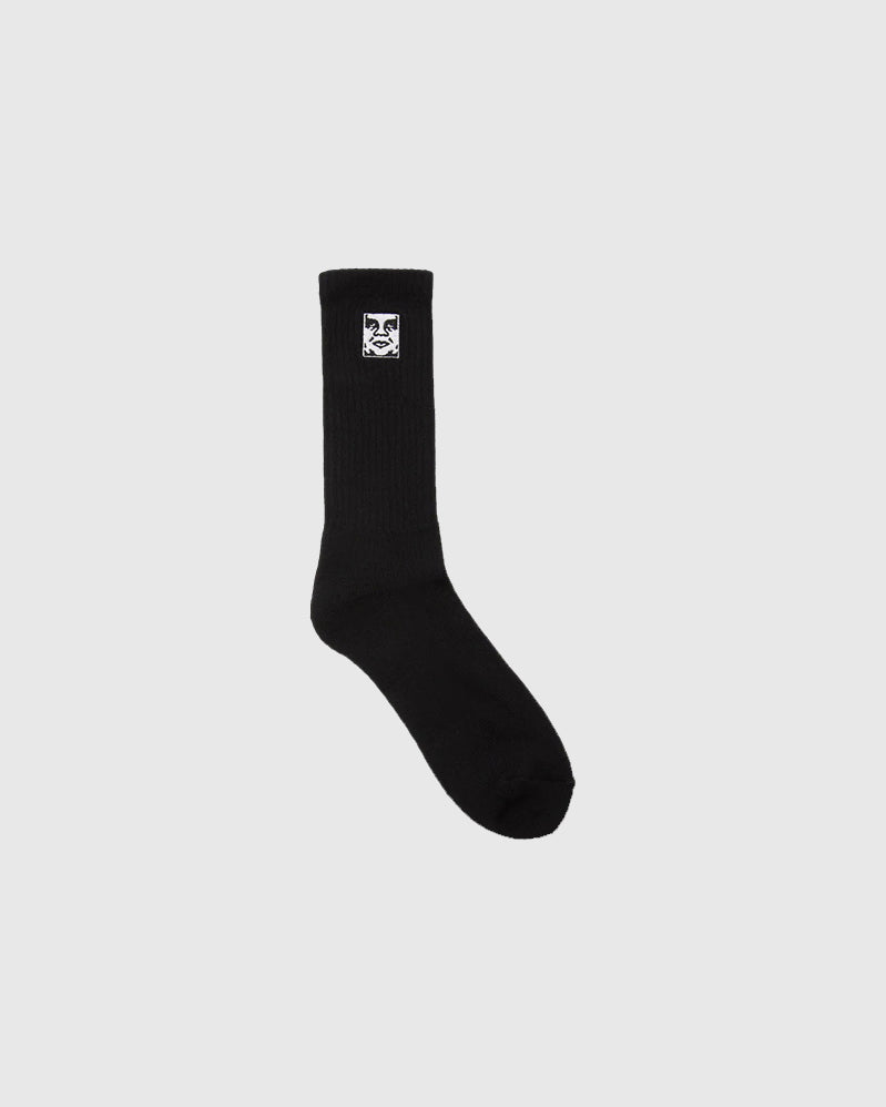 Obey Chaussette - Icon Face - Black