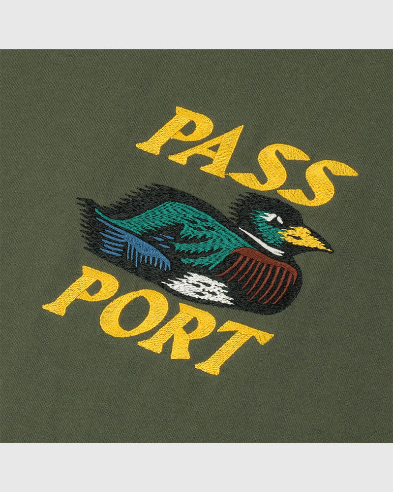 Passport Teeshirt - Fast Duck - Olive