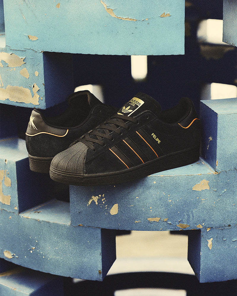 Adidas - Superstar X Felipe - Black/Red/Black