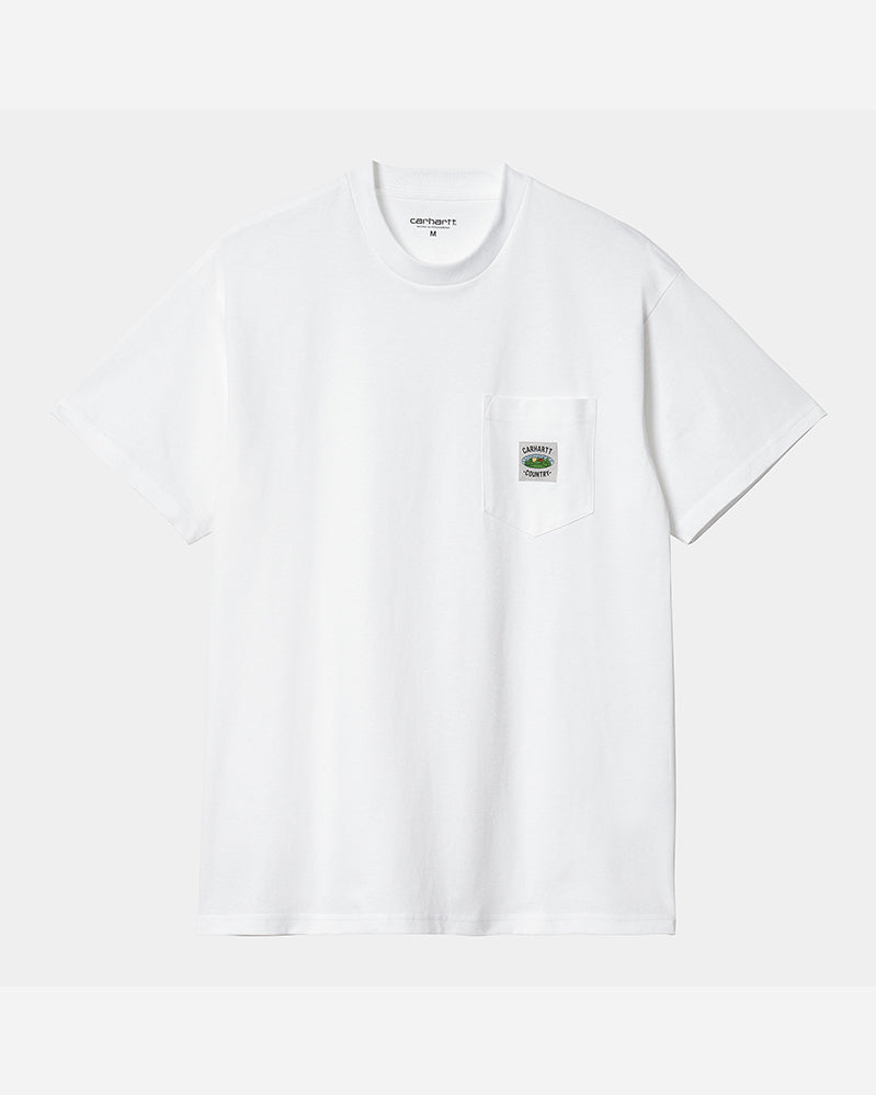 Carhartt WIP Tee - Field Pocket - White