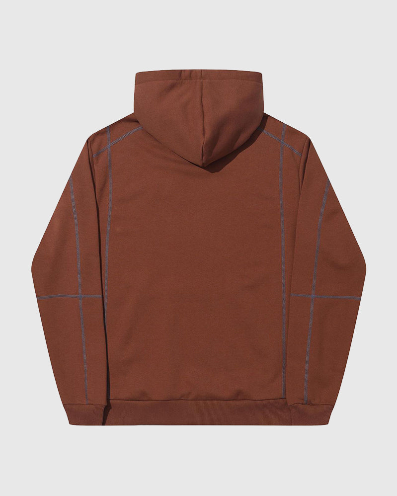 Hélas Hoodie - Free - Brown