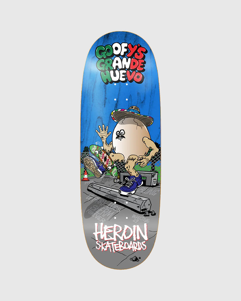 Heroin Board - Goofy Grande Egg - 10.75"