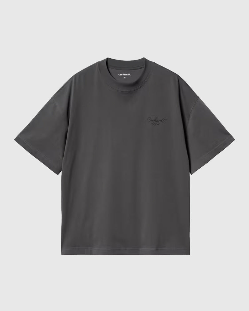 Carhartt WIP Tee - Signature Script - Graphite