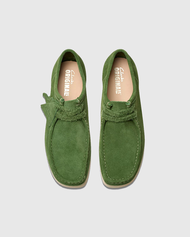 Clarks - Wallabee 2604 Daim - Vert
