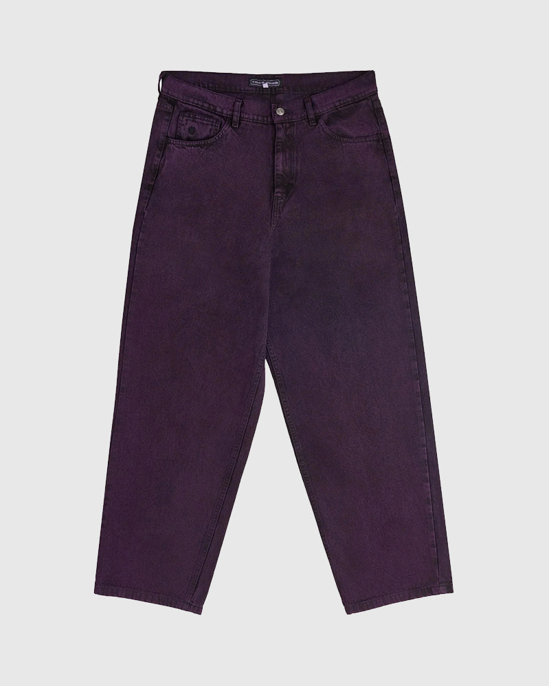 Rave Pant - Gros Denim - Purple