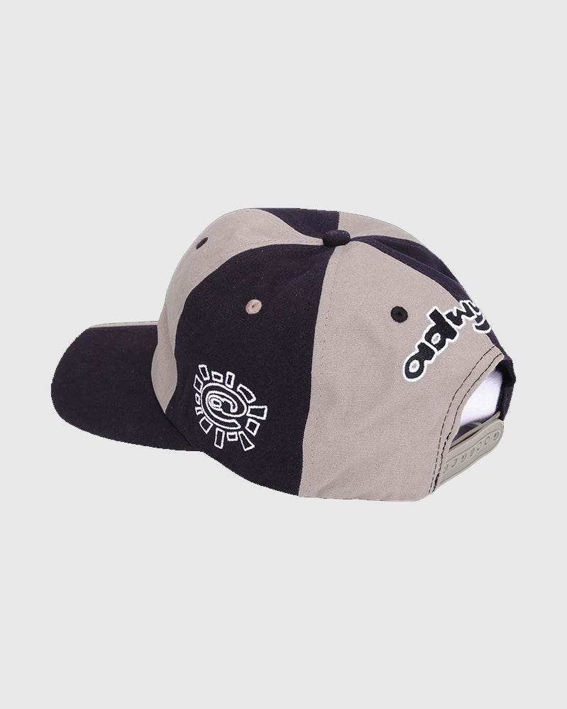 Always Cap - Mixed 6 panel - Grey/Black