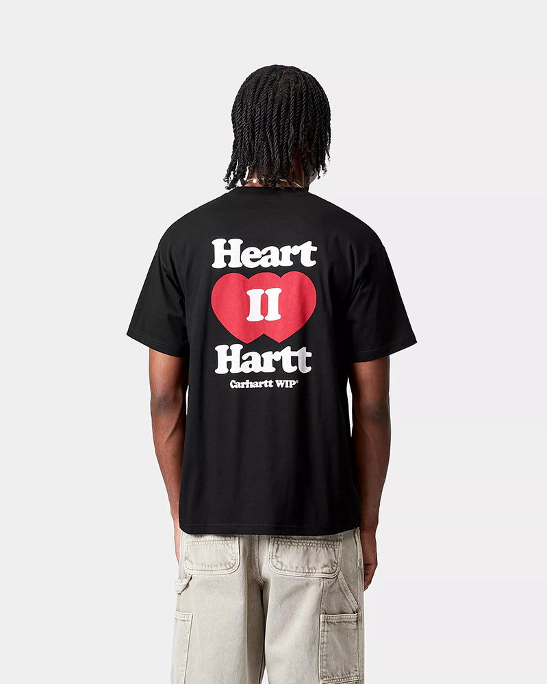 Carhartt WIP Tee - Heart II Hartt - Black