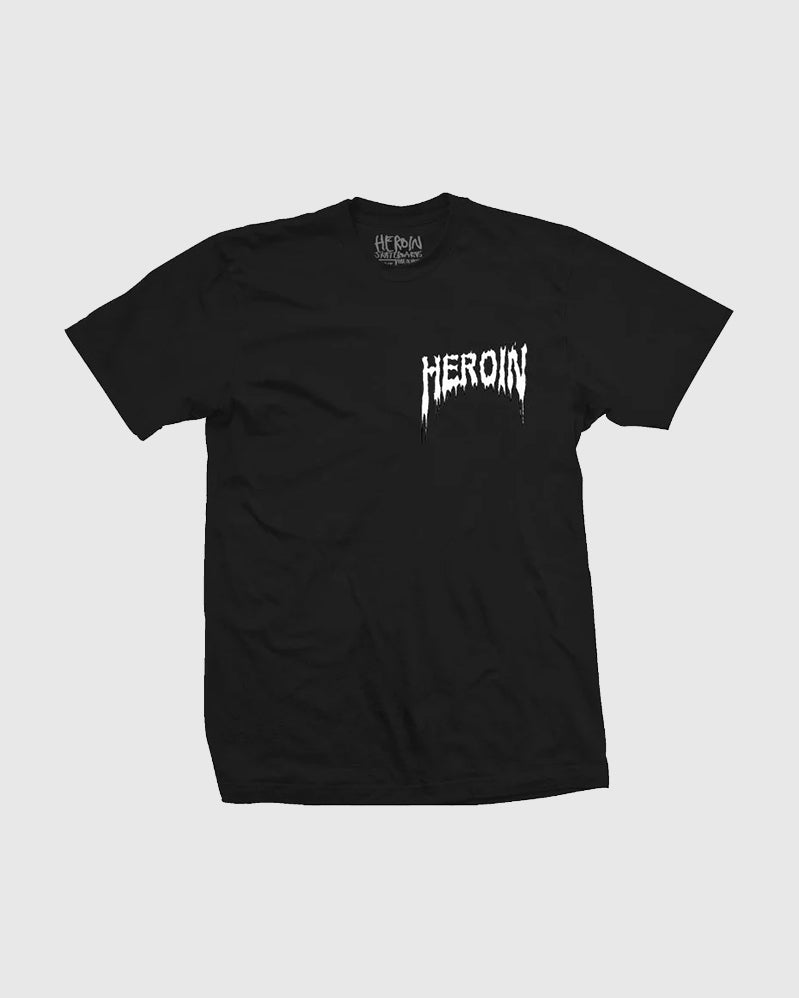 Heroin Tee - Ghost Train - Black