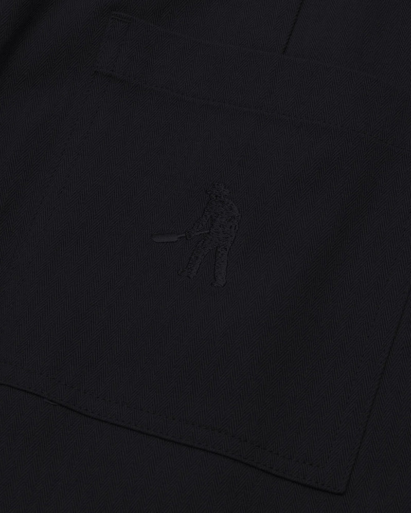 Passport Short - Herringbone Leagues Club - Black