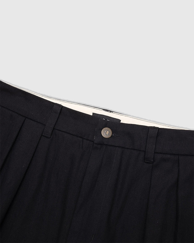 Passport Short - Herringbone Leagues Club - Black