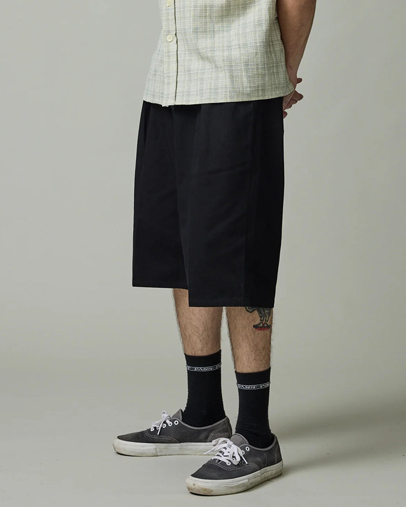 Passport Short - Herringbone Leagues Club - Black