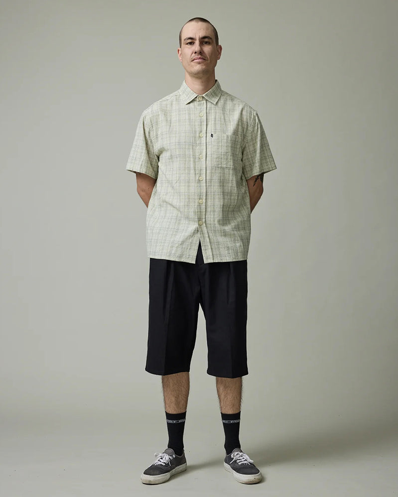 Passport Short - Herringbone Leagues Club - Black
