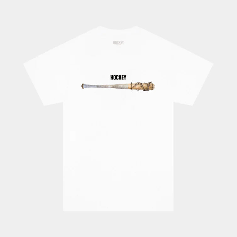 Hockey Tee - Steroids - White